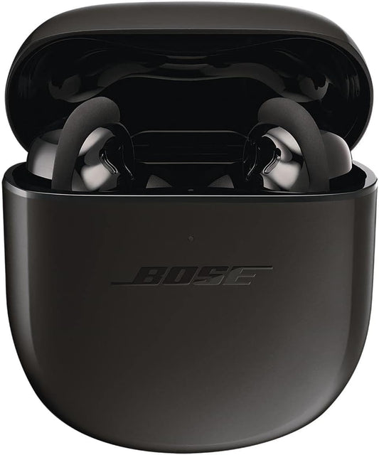 Bose QuietComfort Earbuds II, Wireless, Bluetooth, Active Noise Cancelling -Black - Like New Refurbished
