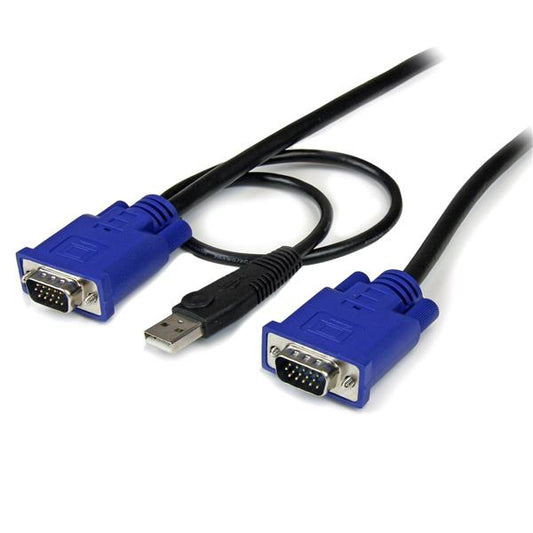 StarTech10 ft Ultra Thin USB VGA 2-in-1 KVM Cable