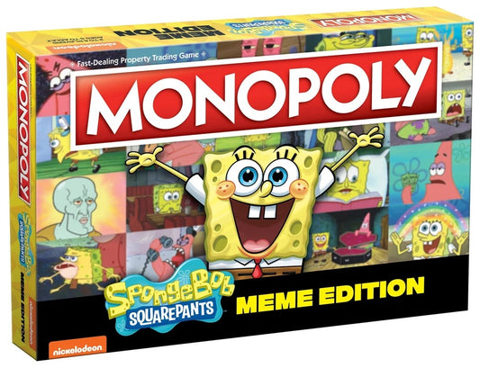 MONOPOLY: SpongeBob SquarePants Meme Edition – Hilarious Collector’s Game