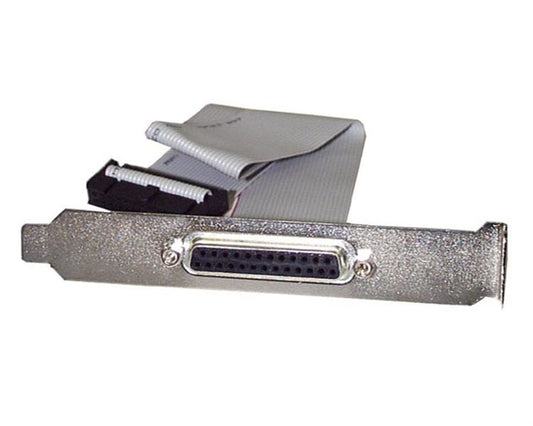 StarTech16in DB25 Parallel Female to IDC 26 Pin Header Slot Plate