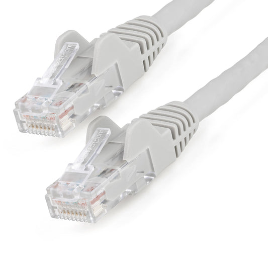 StarTech 7m CAT6 Ethernet Cable - LSZH (Low Smoke Zero Halogen) - 10 Gigabit 650MHz 100W PoE RJ45 10GbE UTP Network Patch Cord Snagless with Strain Relief - Grey, CAT 6, ETL Verified, 24AWG