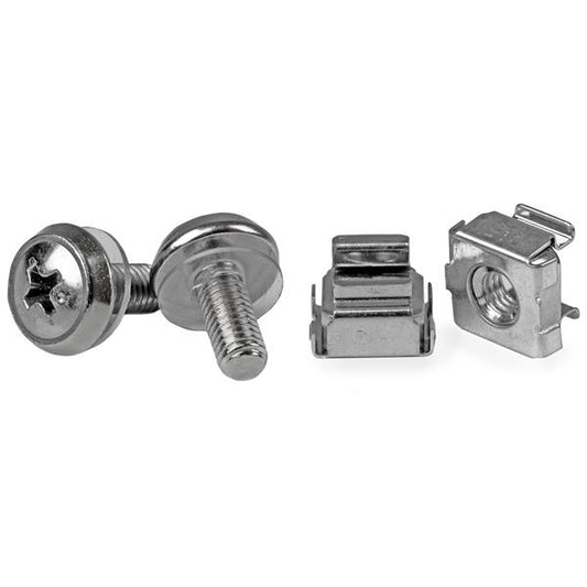 StarTech50 Pkg M5 Mounting Screws and Cage Nuts for Server Rack Cabinet