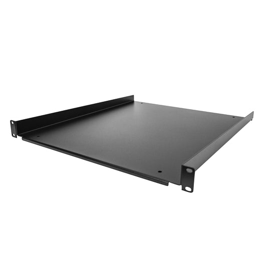StarTech 1U Server Rack Shelf - Universal Rack Mount Cantilever Shelf for 19" Network Equipment Rack & Cabinet - Durable Design - Weight Capacity 55lb/25kg - 20" Deep Tray