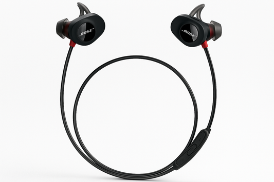 Bose SoundSport Sound Sport Wireless In-Ear Headphones Headset Bluetooth Power Red