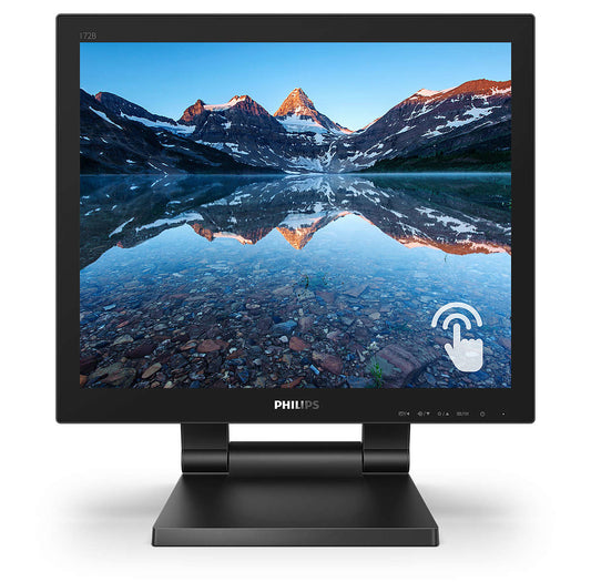 Philips 172B9T/00 computer monitor 43.2 cm (17") 1280 x 1024 pixels SXGA LCD Touchscreen Capacitive Black
