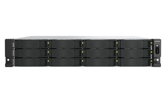 QNAP TS-H1277AXU-RP NAS Rack (2U) AMD Ryzen™ 5 16 GB DDR5 0 TB QuTS hero Black
