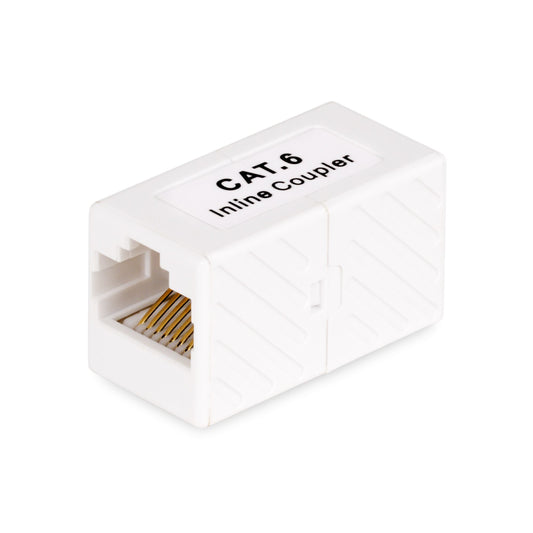 StarTechRJ45 Coupler 5-Pack, Inline Cat6 Coupler, Female to Female (F/F) T568 Connector, Unshielded Ethernet Cable Extension