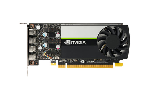 HP NVIDIA T1000 4 GB 4mDP w/2 mDP-to-DP Adapters Graphics