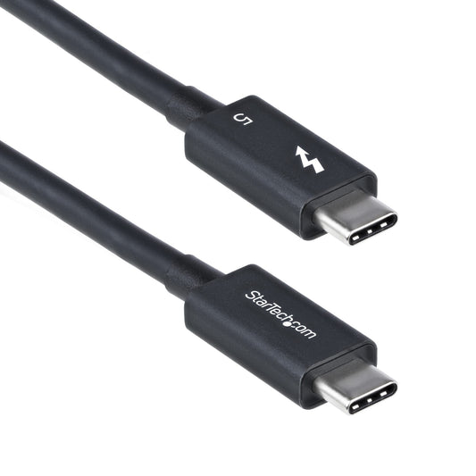 StarTech2.6ft (80cm) Thunderbolt 5 Cable, 80Gbps/Up to 120Gbps, 240W PD, 8K 60Hz, Certified Thunderbolt Cable - Compatible w/Thunderbolt 4/USB4/USB-C