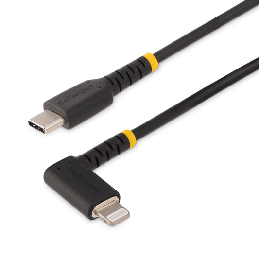 StarTech RUSB2CLTMM1MR mobile phone cable Black 1 m USB C Lightning