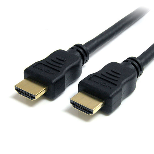 StarTech3m HDMI Cable - 4K High Speed HDMI Cable with Ethernet - 4K 30Hz UHD HDMI Cord - 10.2 Gbps Bandwidth - HDMI 1.4 Video / Display Cable M/M 28AWG - HDCP 1.4 - Black