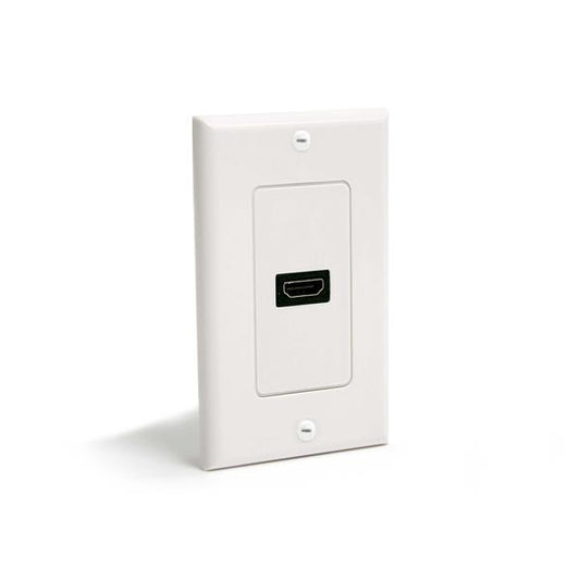 StarTechSingle Outlet Female HDMI Wall Plate White