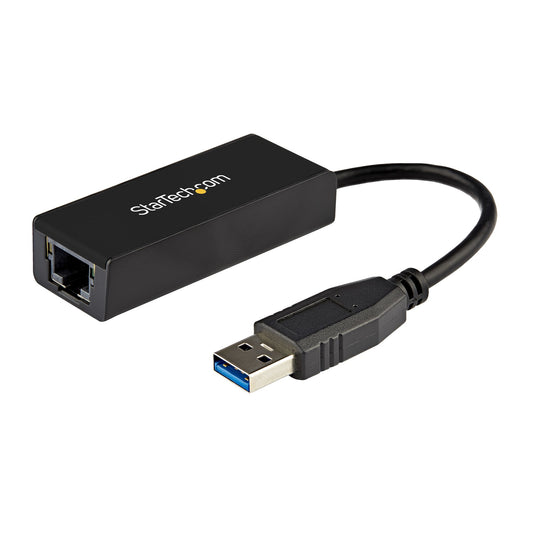 StarTech USB 3.0 to Gigabit Ethernet Network Adapter, 10/100/1000 Mbps, USB to RJ45, USB 3.0 to LAN Adapter, USB 3.0 Ethernet Adapter (GbE), TAA Complaint