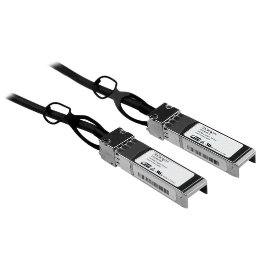 StarTech Cisco SFP-H10GB-CU1M Compatible 1m 10G SFP+ to SFP+ Direct Attach Cable Twinax - 10GbE SFP+ Copper DAC 10 Gbps Low Power Passive Mini GBIC/Transceiver Module DAC Firepower ASR920 ASR9000