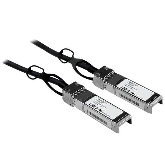 StarTech Cisco SFP-H10GB-CU2M Compatible 2m 10G SFP+ to SFP+ Direct Attach Cable Twinax - 10GbE SFP+ Copper DAC 10 Gbps Low Power Passive Mini GBIC/Transceiver Module DAC Firepower ASR920 ASR9000