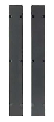 APC NetShelter Cable Management, Vertical Cable Manager, Hinged Covers, for NetShelter SX 750mm W 42U, Set of 2, 109 x 1778 x 13 mm
