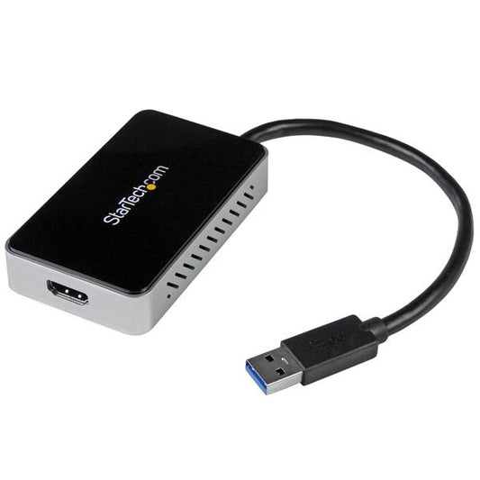 StarTech USB 3.0 to HDMI Adapter w/ 1x USB, USB to HDMI Monitor Converter for Windows (no support for macOS/ChromeOS/Linux) - TAA