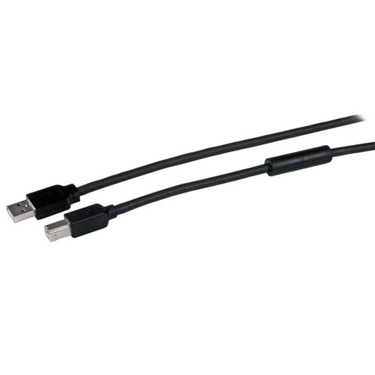 StarTech15m / 50 ft Active USB 2.0 A to B Cable - M/M