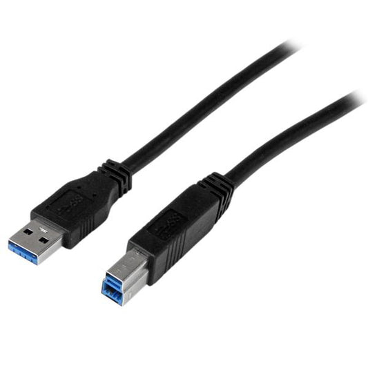 StarTech2m (6 ft) Certified SuperSpeed USB 3.0 A to B Cable - M/M