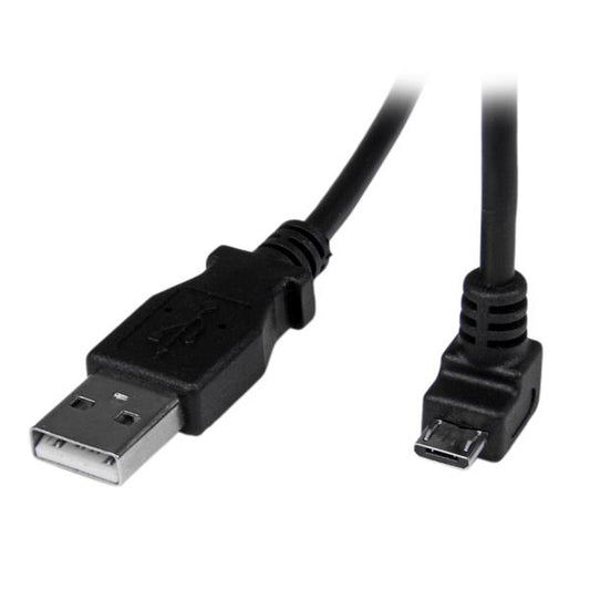 StarTech2m Micro USB Cable - A to Down Angle Micro B