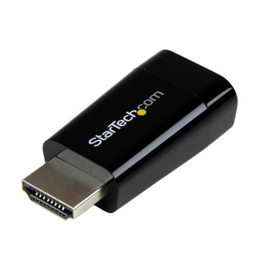 StarTech Compact HDMI to VGA Adapter Converter - Ideal for Chromebooks Ultrabooks & Laptops ‚Äì 1920x1200/1080p