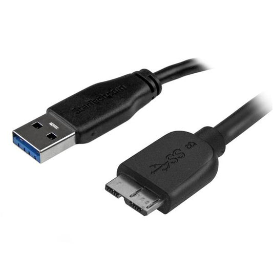 StarTechSlim Micro USB 3.0 Cable - M/M - 2m (6ft)