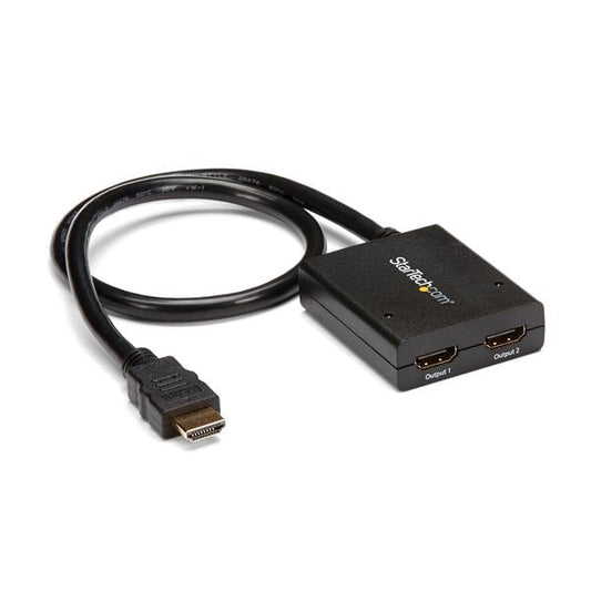 StarTech 4K HDMI 2-Port Video Splitter ‚Äì 1x2 HDMI Splitter ‚Äì Powered by USB or Power Adapter ‚Äì 4K 30Hz