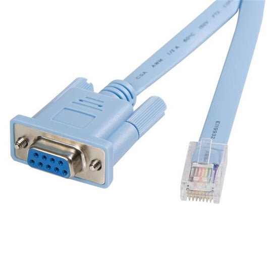 StarTech6 ft RJ45 to DB9 Cisco Console Management Router Cable - M/F