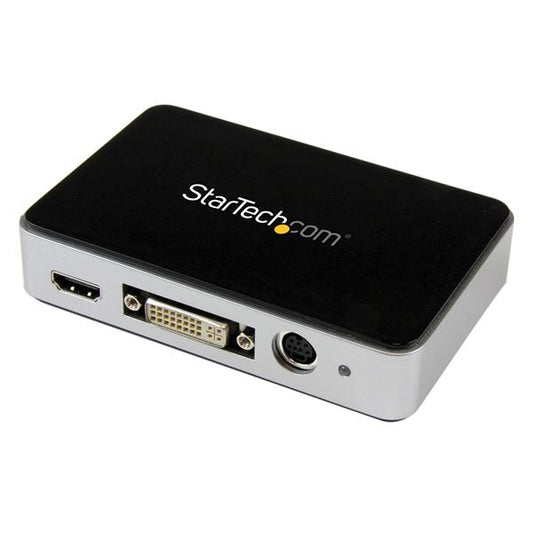 StarTechUSB 3.0 Video Capture Device - HDMI / DVI / VGA / Component HD Video Recorder - 1080p 60fps - TAA