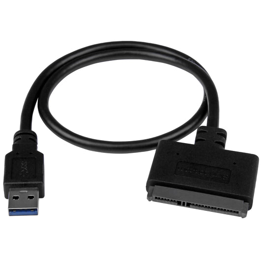 StarTech USB 3.1 to 2.5" SATA Hard Drive Adapter - USB 3.1 Gen 2 10Gbps with UASP External HDD/SSD Storage Converter