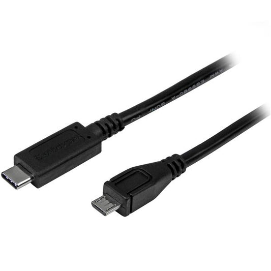 StarTechUSB-C to Micro-B Cable - M/M - 1m (3ft) - USB 2.0