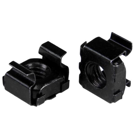StarTechM5 Cage Nuts - 50 Pack, Black