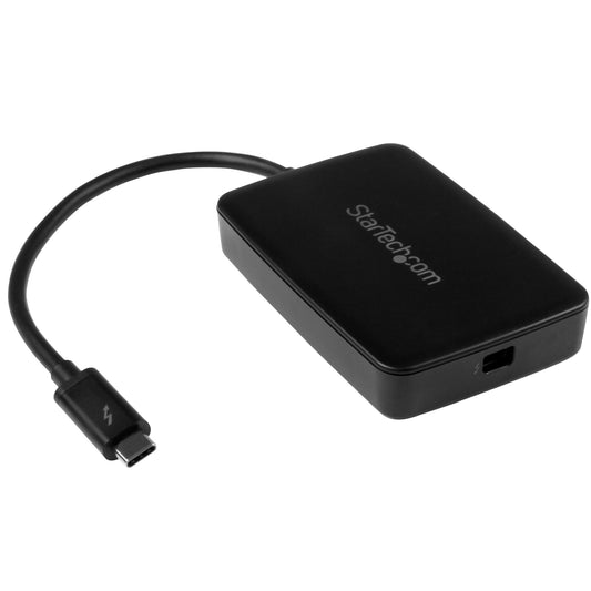 StarTechThunderbolt 3 to Thunderbolt 2 Adapter - TB3 Laptop to TB2 Displays & Devices - Thunderbolt 2 20Gbps or Thunderbolt 1 10Gbps Converter - Thunderbolt 3 Certified- Windows/Mac
