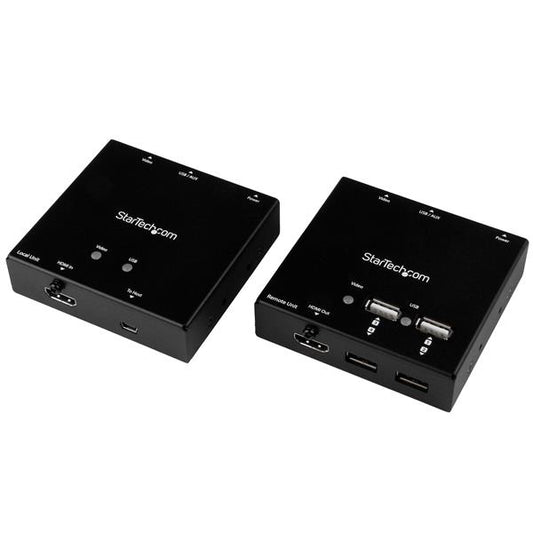 StarTech HDMI over CAT6 Extender with 4-port USB Hub - 165 ft (50m) - 1080p