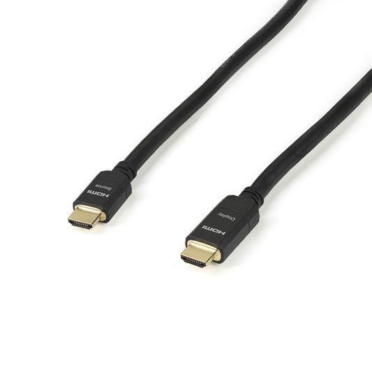 StarTech98ft (30m) Active HDMI Cable - 4K High Speed HDMI Cable with Ethernet - CL2 Rated for In-Wall Install - 4K 30Hz Video - HDMI 1.4 Cord - For HDMI Monitor, Projector, TV, Display