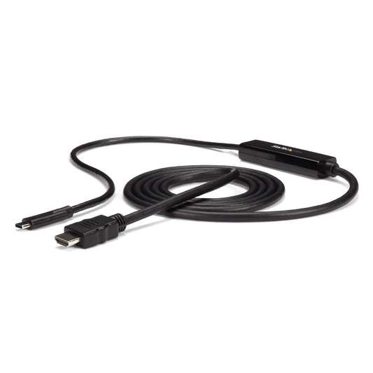 StarTech6.6ft (2m) USB C to HDMI Cable 4K 60Hz w/ HDR10 - Ultra HD USB Type-C to 4K HDMI 2.0b Video Adapter Cable - USB-C to HDMI HDR Monitor/Display Converter - DP 1.4 Alt Mode HBR3