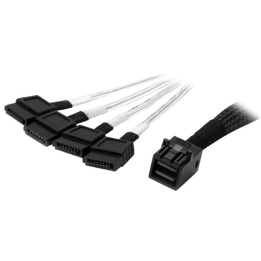 StarTechInternal Mini-SAS to SATA Cable - SFF-8643 to 4x SATA - 1 m