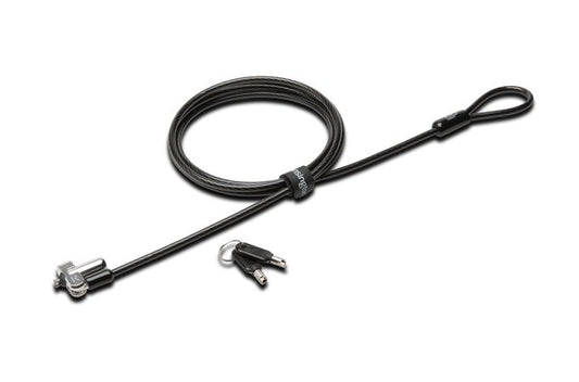 Kensington 64440 cable lock Black, Metallic 1.8 m