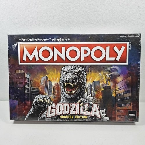 MONOPOLY: Godzilla Edition – Monster-Sized Collector’s Board Game
