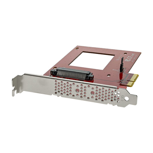 StarTech U.2 to PCIe Adapter for 2.5" U.2 NVMe SSD - SFF-8639 - x4 PCI Express 4.0