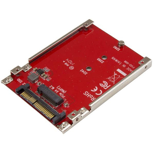 StarTech M.2 Drive to U.2 (SFF-8639) Host Adapter for M.2 PCIe NVMe SSDs