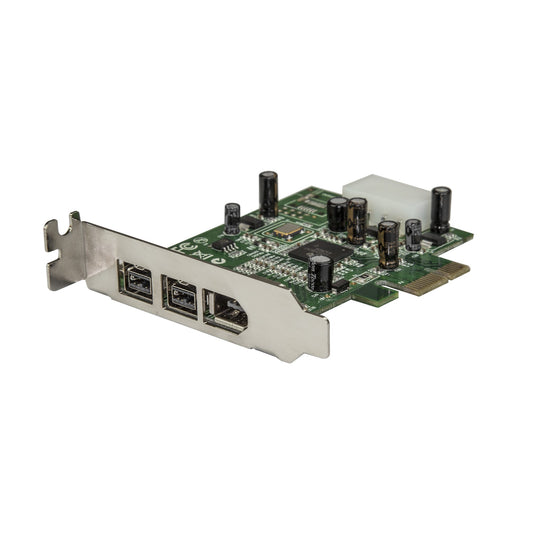 StarTech3 Port 2b 1a Low Profile 1394 PCI Express FireWire Card Adapter