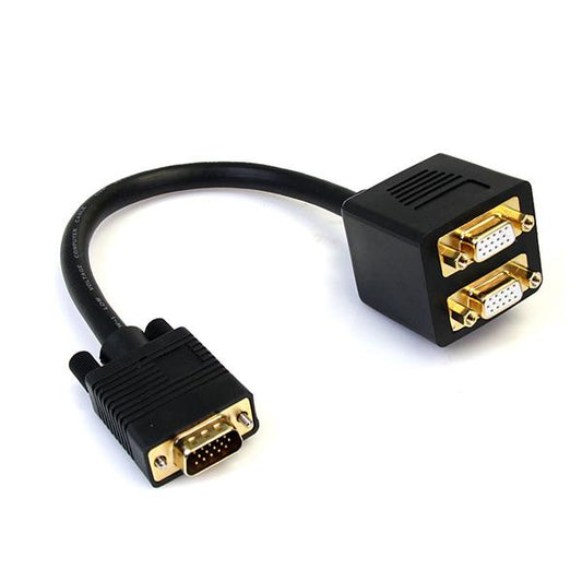 StarTech1 ft VGA to 2x VGA Video Splitter Cable ‚Äì M/F