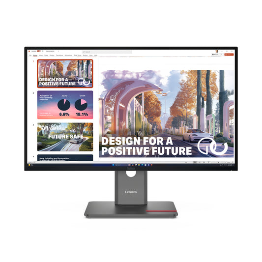 Lenovo ThinkVision P27QD-40 computer monitor 68.6 cm (27") 2560 x 1440 pixels Quad HD LED Black