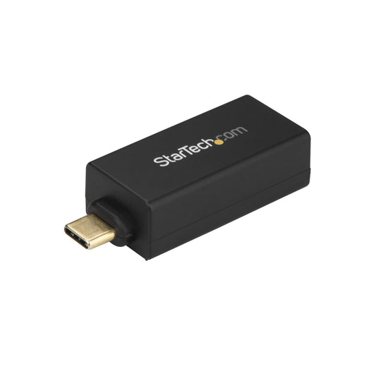 StarTech USB C to Gigabit Ethernet Adapter - 1Gbps NIC USB 3.0/USB 3.1 Type C Network Adapter - 1GbE USB-C to RJ45/LAN Port Thunderbolt 3 Compatible Windows MacBook Pro Chromebook