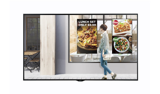 LG 49XS2E Signage Display Digital signage flat panel 124.5 cm (49") LED 2500 cd/m¬≤ Full HD Black WebOS 24/7