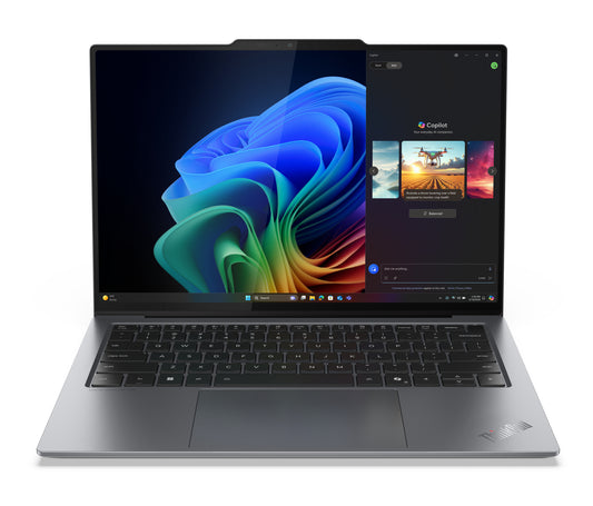 Lenovo ThinkPad X9-14 Gen 1 Copilot+ PC Intel Core Ultra 7 258V Laptop 35.6 cm (14") Touchscreen 2.8K 32 GB LPDDR5x-SDRAM 512 GB SSD Wi-Fi 7 (802.11be) Windows 11 Pro English Grey