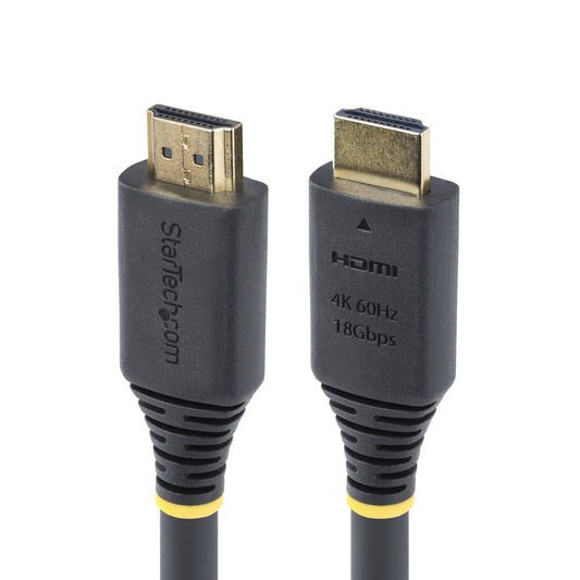 StarTech7m (22.9ft) Premium Certified High Speed HDMI Cable, 4K 60Hz/1440p 144Hz, HDR10/HDCP 2.2/ARC, 18Gbps, UHD HDMI 2.0 Cord for TV/Monitor/Display, TPE Jacket