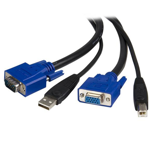 StarTech6 ft 2-in-1 USB KVM Cable