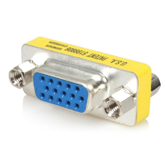 StarTechSlimline VGA HD15 Gender Changer - F/F